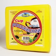 Сыр сычужный полутвердый “Российский новый“ 50% жирности фото