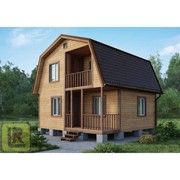 Дом каркасно-щитовой Проект №27 (6х6) фото