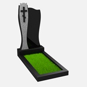 Гранитные памятники с приминением цветного гранита фото