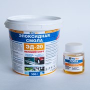 Эпоксидная смола Эд-20(500 гр) с отвердителем ПЭПА (50 гр)