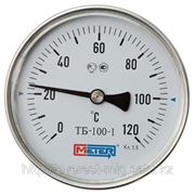 Термометр биметаллический общетехнический, осевое исполнение ТБ-100-1 (0-160гр) L60мм