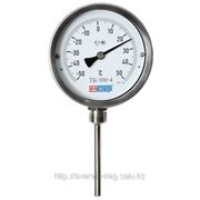Термометр биметаллический с радиальным расположением штуцера ТБ-4-100-1 (0-160гр) L60мм