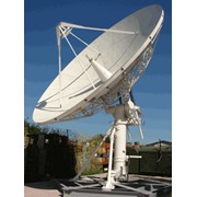 Антенная система, диаметр - 7,3 м (7,3m Antenna) - профессиональная приемо-передающая антенная система для работы с геостационарными спутниками, и системами наведения разной конфигурации.