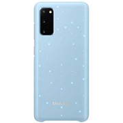 Чехол Samsung Galaxy S20 Smart LED Cover голубой (EF-KG980CLEGRU) фотография