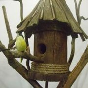 Скворечники, кормушки для птиц деревянные фото