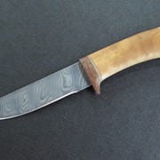 Нож нескладной НС-20 Дамаск гибрид, Златоуст