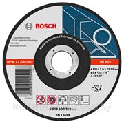 Отрезной круг 125х1,0х22мм д/нерж.ст. (Bosch) (2608600549)