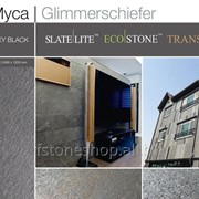 Каменный шпон “GALAXY BLACK“ размер 210х105 см фото