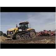 Вспашка дискование культивация: Caterpillar MT865 + Gregoire Besson 7.2 с катками.