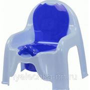 Горшок-стульчик голубой фотография