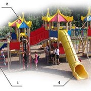 Детская площадка - игровой комплекс