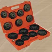 Набор специальных ключей-крышек для смены масляного фильтра (14 предметов) КА-6538