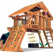 Деревянные детские домики фото
