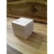 Куб деревянный Atlet покрыт лаком, размер 200х200х200мм IMP-A502 фотография
