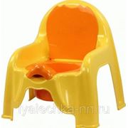 Горшок-стульчик желтый