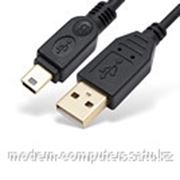 Переходник, MINI USB на USB 2.0, SHIP, SH7047G-1.2P, Пол. Пакет, 1.2 м фото