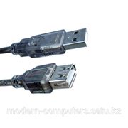 Удлинитель, USB AM-AF, Monster Cable, Hi-Speed USB 2.0, Ферритовые кольца защиты, Чёрный, 1.5 м. фото