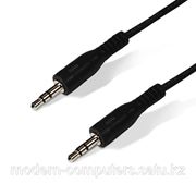 Интерфейсный кабель, MINI JACK 3.5 мм. (для акустических систем), SHIP, SH8091-3B, Блистер, 3 м, Чёрный фото