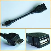 Micro OTG кабель для подключения флешек, мышек, клавиатур к планшету или телефону. фото