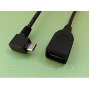 Кабель micro USB OTG ( Г-образный, угловой штекер ) для планшета, смартфона фото