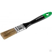 STAYER 38 мм, 1,5“, щетина искусственная, деревянная ручка, кисть плоская KANEKARON-EURO 0106-038 0106-025 фотография