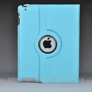 Вращающийся чехол для iPad 3/2 Magnetic Cover 360 Голубой фотография
