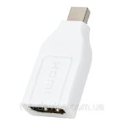 Переходник Mini DisplayPort Male to HDMI Female Adapter - White фото