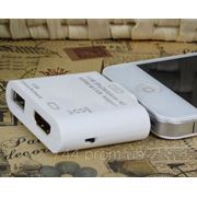 IPad SD + HDMI iPhone iPod адаптер переходник картридер (вывод на ТВ + чтение флешек)