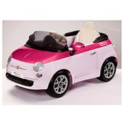 Детский электромобиль Peg-Perego ED1162 Fiat 500 (розовый) фотография