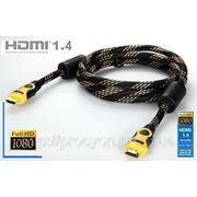 Кабель HDMI-HDMI 1.4 версия, 5 метров фото