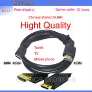 Mini HDMI cable, мини HDMI кабель 1,5 метра фото