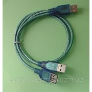 Кабель штекер USB на штекер USB + гнездо USB 1 метр
