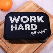 Ланч-бокс “Work Hard, Eat Fast“ (1200 мл) фото