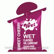 Гель-Лубрикант Wet Flavored Sweet Cherry, 10 мл