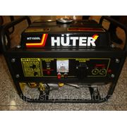 Электрогенератор бензиновый четырехтактный Huter HT1000L,мощность 1квт фото