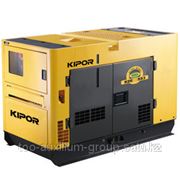 Дизельный генератор в ультратихом кожухе KIPOR KDE150SS3+KPA40200DQ52A фотография