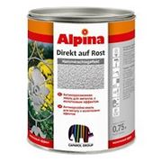 Alpina Альпина Direkt auf Rost Hammerschlageffekt 2,5л - Антикоррозионная эмаль с молотковым эффектом