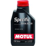 Specific 504 00 507 00 5W30 100% синтетическое моторное масло для группы VAG (VW, Audi, Skoda, Seat) 5л.