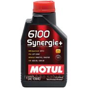 Моторное масло MOTUL 6100 Synergie +, 10W40, 5 литров фотография