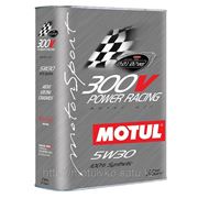 Спортивное моторное масло MOTUL 300V Power Racing 5W-30, 2 литра фото