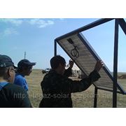 Солнечная панель поликристаллическая “Exmork“ 100Вт 24В фото