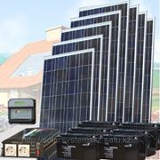 Солнечная энергосистема SMS-24V/1000W/600Ah фото