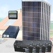 Солнечная энергосистема для поливного насоса мощностью до 500Вт фото