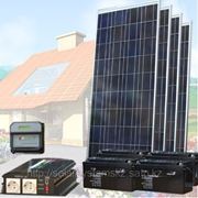 Солнечная энергосистема SMS-24V/500W/300Ah фото