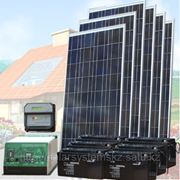 Солнечная энергосистема для поливного насоса мощностью до 1кВт фото