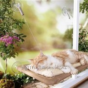 Лежанка подвесная для кошек “Теплое Местечко“ (sunny seat) фотография