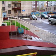 Резиновые покрытия на входные группы и лестницы фото