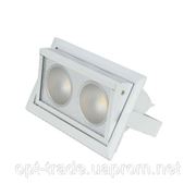 Точечный врезной светильник LED ws-668-2*20w фотография