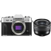 Цифровой фотоаппарат FujiFilm X-T30 Kit XC15-45mm OIS PZ Silver фото
