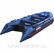 Лодка NISSAMARAN надувная, модель TORNADO 420, цвет синий (аллюм. пол) A/L фото